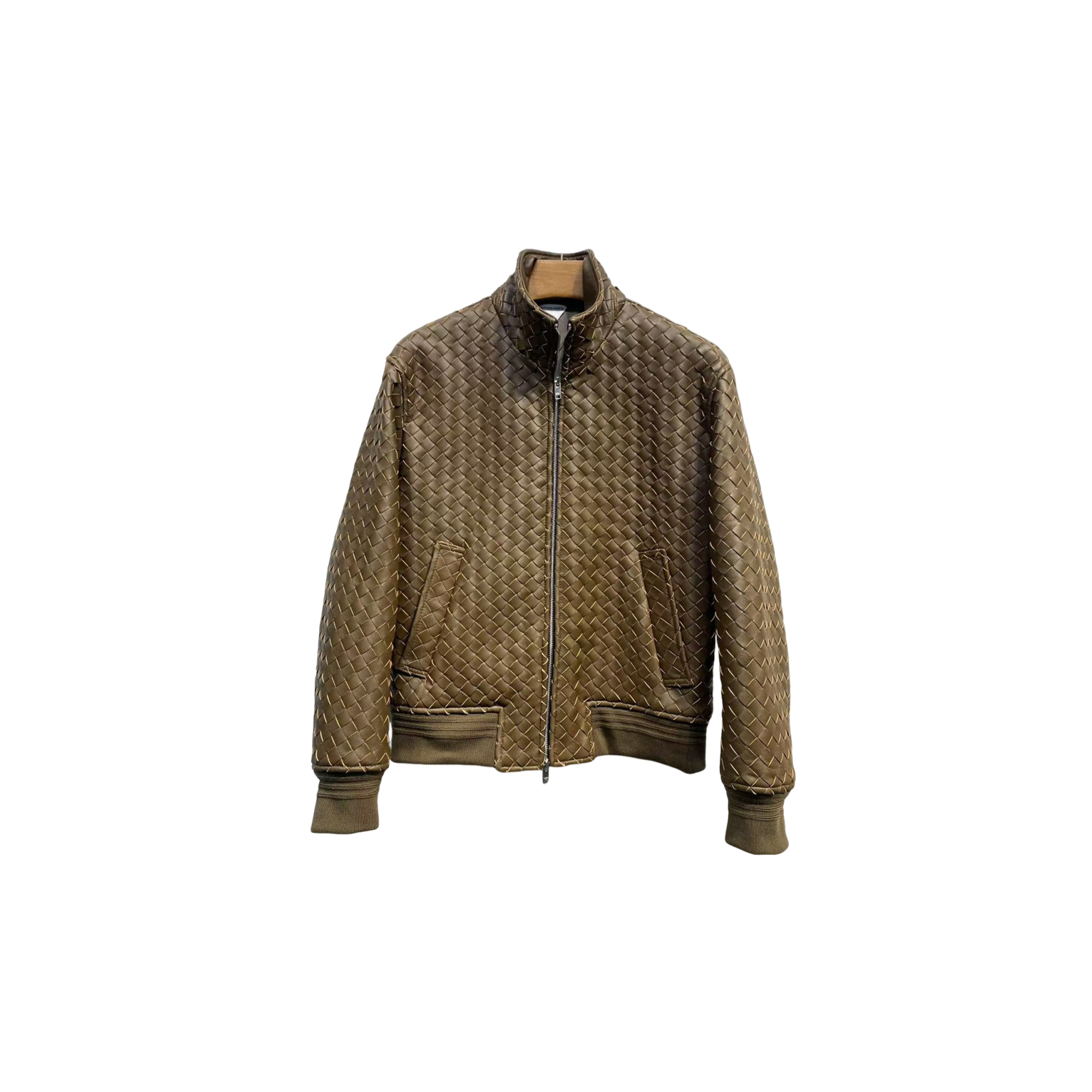 BOTTEGA VENETA INTRECCIATO LEATHER BLOUSON 811525V2JG09523
